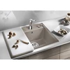 Imagine 4/7 - BLANCO DALAGO 45 SILGRANIT ALUMETALIC cu excentric
