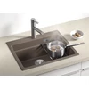 Imagine 4/8 - BLANCO ETAGON 6 SILGRANIT CAFEA cu accesorii fără excentric