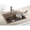 Imagine 5/8 - BLANCO ETAGON 6 SILGRANIT CAFEA cu accesorii fără excentric