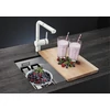 Imagine 6/9 - BLANCO ETAGON 500-U CERAMICĂ MAGNOLIA cu accesorii fără excentric