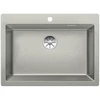 Imagine 1/6 - BLANCO PLEON 8 SILGRANIT GRI PERLAT InFino fără accesorii fără excentric