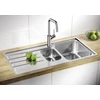 Imagine 2/6 - BLANCO LEMIS 6 S-IF INOX FINISAJ PERIAT fără excentric