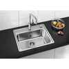 Imagine 2/6 - BLANCO LEMIS 6-IF INOX FINISAJ PERIAT cu excentric