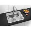 Imagine 3/6 - BLANCO LEMIS 6-IF INOX FINISAJ PERIAT cu excentric