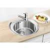Imagine 3/7 - BLANCO RONDOVAL INOX FINISAJ PERIAT