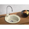 Imagine 2/7 - BLANCO RONDOVAL 45 SILGRANIT GRI PERLAT fără excentric