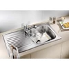 Imagine 4/7 - BLANCO TIPO XL 6 S INOX FINISAJ PERIAT cu accesorii fără excentric