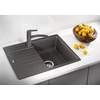 Imagine 3/8 - BLANCO ZIA 45 S COMPACT SILGRANIT ALB fără excentric