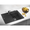 Imagine 4/8 - BLANCO ZIA 45 S COMPACT SILGRANIT ALB fără excentric