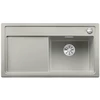 Imagine 1/6 - BLANCO ZENAR 5 S SILGRANIT GRI PERLAT InFino fără accesorii cu excentric cuvă dreapta