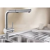 Imagine 5/10 - BLANCO LINUS-S Vario CROM baterie extractabilă presiune înaltă