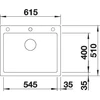 Imagine 4/6 - BLANCO PLEON 6 SILGRANIT GRI PERLAT InFino fără accesorii fără excentric