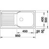 Imagine 5/7 - BLANCO TIPO XL 6 S INOX FINISAJ PERIAT cu accesorii fără excentric