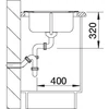 Imagine 7/7 - BLANCO TIPO XL 6 S INOX FINISAJ PERIAT cu accesorii fără excentric