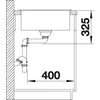 Imagine 6/6 - BLANCO ZIA XL 6 S COMPACT SILGRANIT TRUFE fără excentric