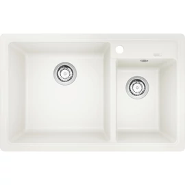 BLANCO LEGRA 8 SILGRANIT ALB fără accesorii fără excentric