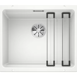 BLANCO ETAGON 500-U SILGRANIT ALB InFino cu accesorii fără excentric