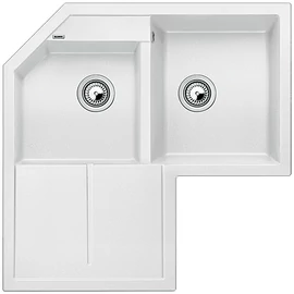 BLANCO METRA 9 E SILGRANIT ALB fără excentric