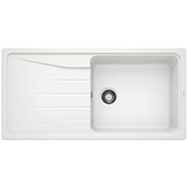BLANCO SONA XL 6 S SILGRANIT ALB fără excentric
