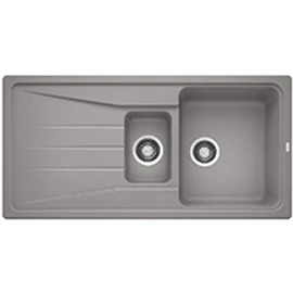 BLANCO SONA 6 S SILGRANIT ALUMETALIC fără accesorii fără excentric