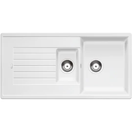 BLANCO ZIA 6 S SILGRANIT ALB fără excentric