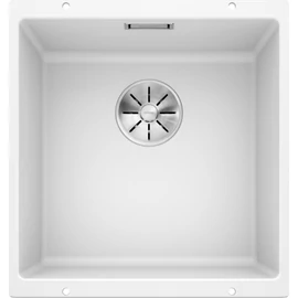BLANCO SUBLINE 400-U SILGRANIT ALB InFino fără excentric