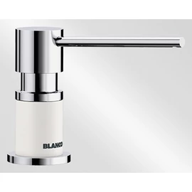 BLANCO LATO SILGRANIT CROM/ALB dozator săpun lichid