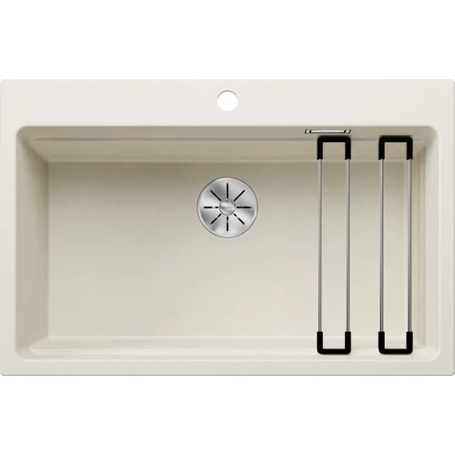 BLANCO ETAGON 8 SILGRANIT ALB ANTIC cu accesorii fără excentric