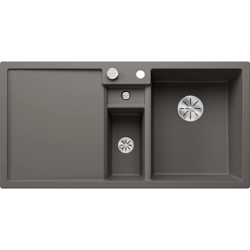 BLANCO COLLECTIS 6 S SILGRANIT GRI VULCAN InFino cu excentric