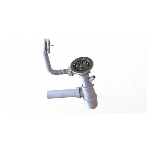 LIVINOX S-701-K2 Sifon pentru chiuvetă 1 cuvă 3,5