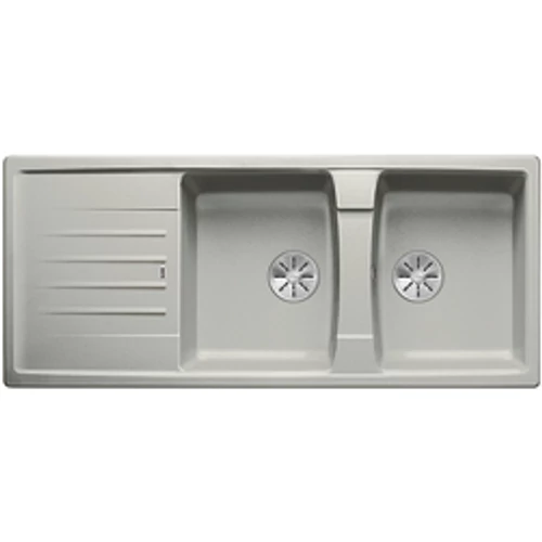 BLANCO LEXA 8 S SILGRANIT GRI PERLAT InFino fără excentric
