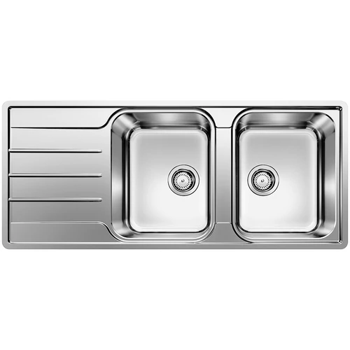 BLANCO LEMIS 8 S-IF INOX FINISAJ PERIAT fără excentric