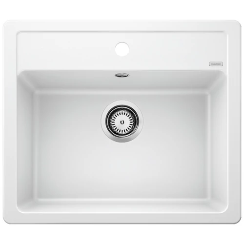 BLANCO LEGRA 6 SILGRANIT ALB fără accesorii fără excentric