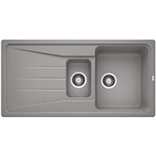 BLANCO SONA 6 S SILGRANIT ALUMETALIC fără accesorii fără excentric