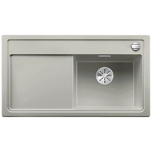 BLANCO ZENAR 5 S SILGRANIT GRI PERLAT InFino fără accesorii cu excentric cuvă dreapta