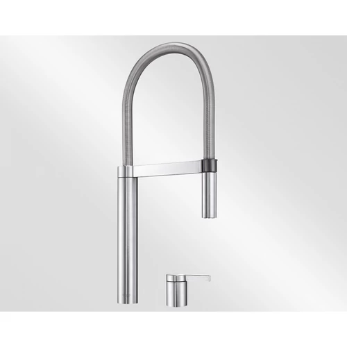BLANCO CULINA-S DUO INOX MAT MATASE baterie extractabilă presiune înaltă